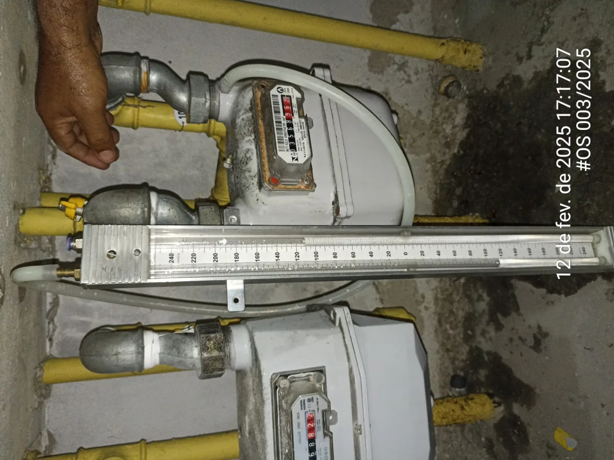 Teste de Estanqueidade